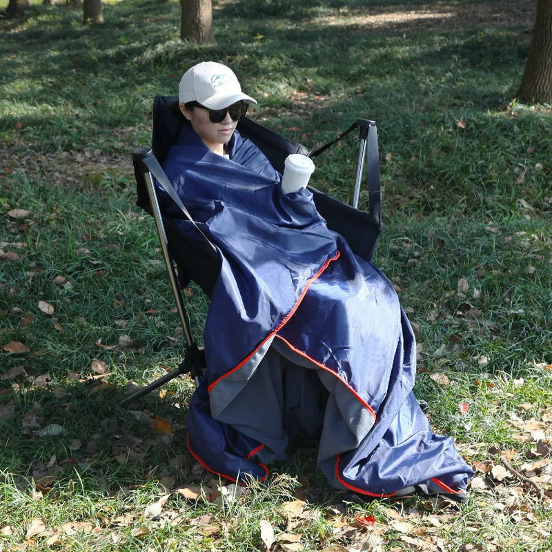 Load image into Gallery viewer, Waterproof Warm Stadium Blanket 79"x79" for Camping &amp; Events
