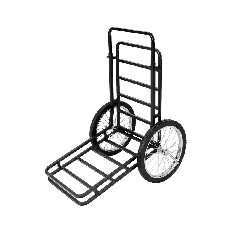 Load image into Gallery viewer, Double-Layer Deer Cart with 20 Inch Rubber Wheels
