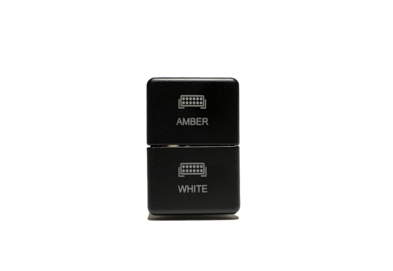 Load image into Gallery viewer, Dual Function Toyota OEM Style "AMBER &amp; WHITE" Switch Small Style
