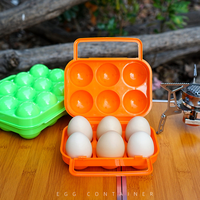Load image into Gallery viewer, Outdoor 6-Grid Egg Box Portable Portable Egg Protection Tray New Household Pp Material Egg Tray
