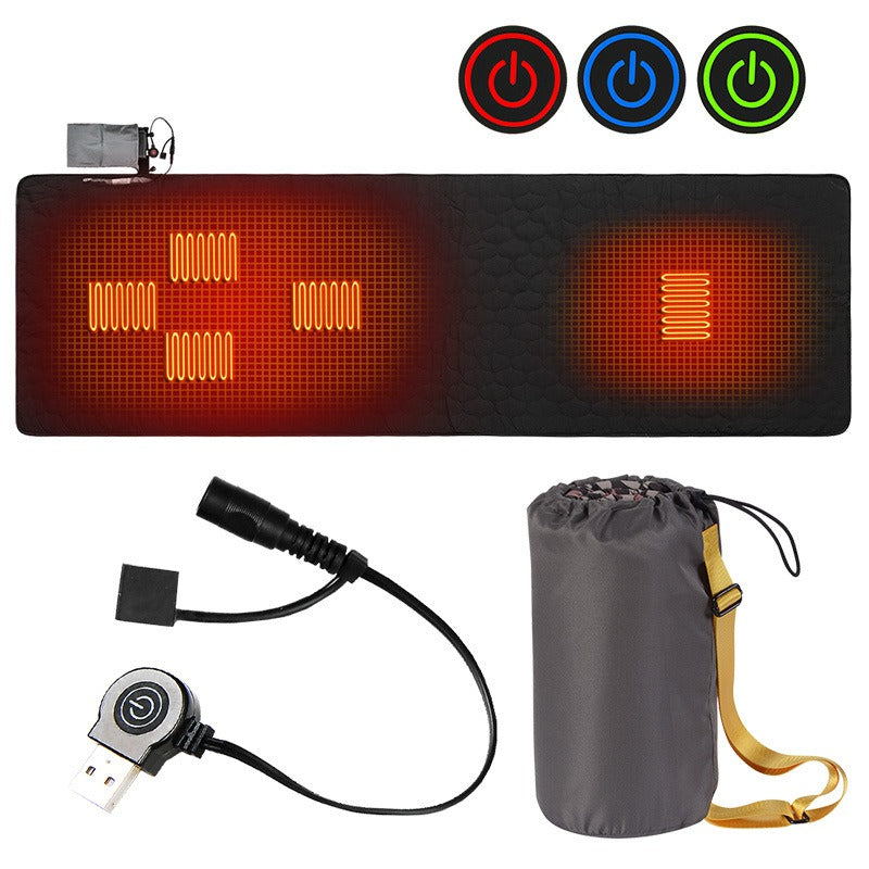 Load image into Gallery viewer, Winter New Smart Charging Portable Heating Sleeping Pad Outdoor Camping Sleeping Bag Pad Individual Camping Thermal Pad
