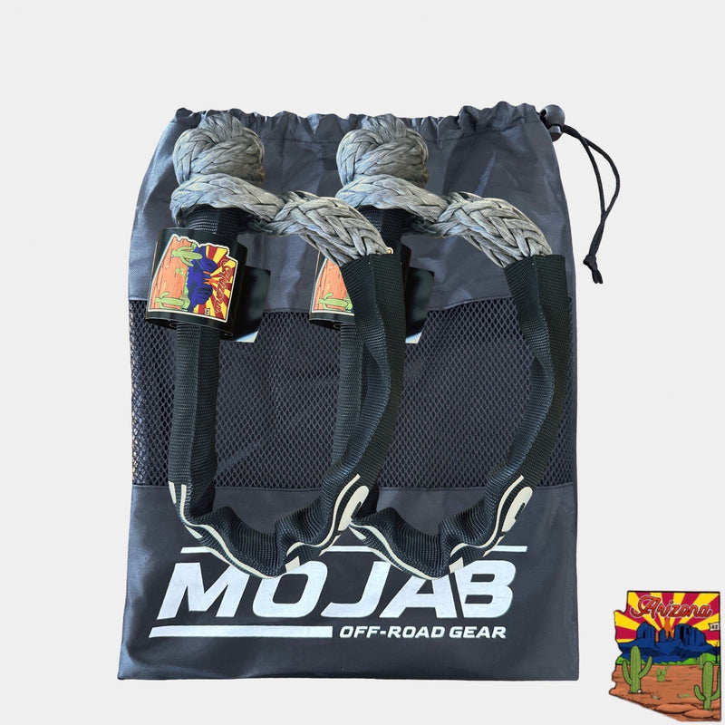 Load image into Gallery viewer, Soft Shackle 3/8'' x 22” with sleeve and bag (Set of 2 Shackles) (Lifetime Warranty)
