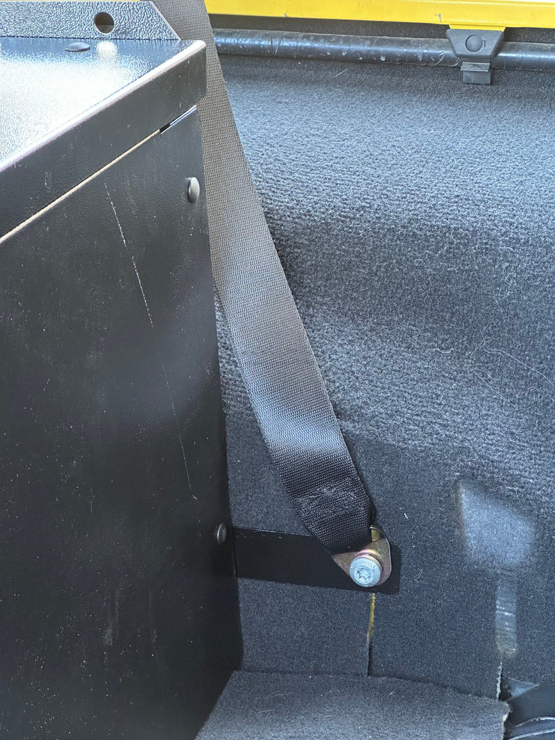 Load image into Gallery viewer, Ridgeback Jeep Security Enclosure - LJ Basic (Rear Seat Installed)
