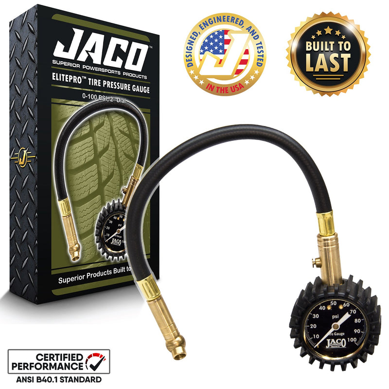 Load image into Gallery viewer, ElitePro™ Tire Pressure Gauge - 100 PSI
