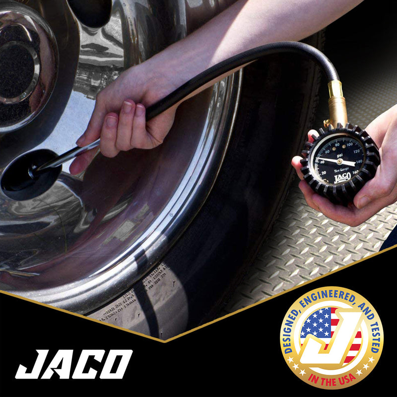 Load image into Gallery viewer, EliteProPlus™ Tire Pressure Gauge with Dually Air Chuck - 160 PSI
