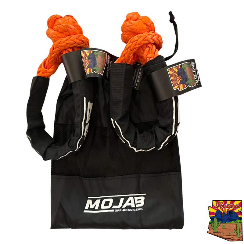 Load image into Gallery viewer, Soft Shackle 1/2'' x 22'' with sleeve and bag (Set of 2 Shackles) (Lifetime Warranty)
