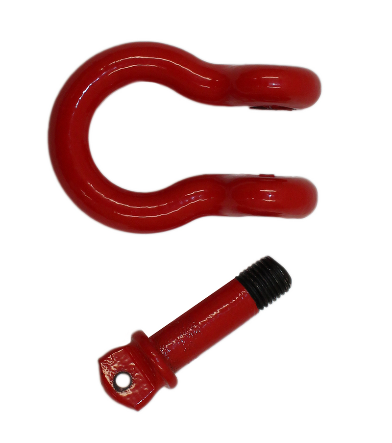 Load image into Gallery viewer, Fishbone Offroad Red 3/4 in. D-Ring Set FB21038
