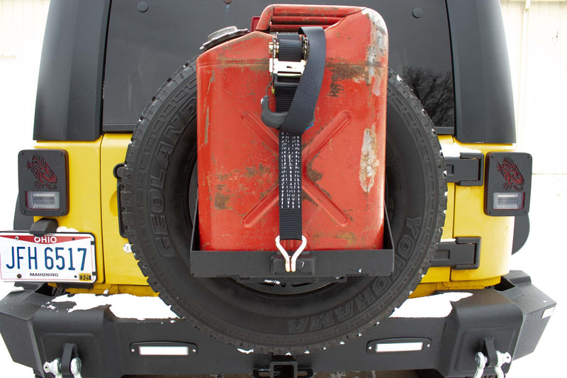 Load image into Gallery viewer, Fishbone Offroad Spare Tire Jerry Can Mount FB21276
