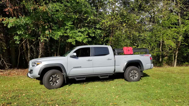 Load image into Gallery viewer, Fishbone Offroad Long Bed Half Height Tackle Rack for 2005-2023 Toyota Tacoma FB21245
