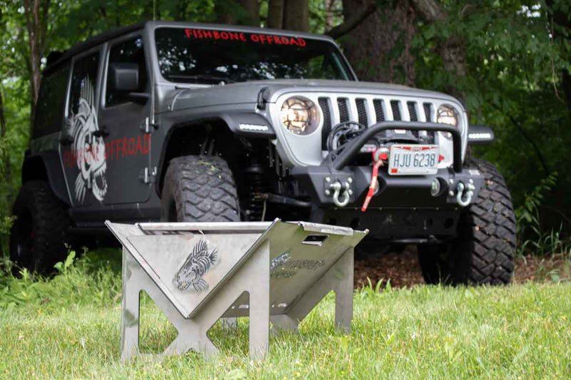 Load image into Gallery viewer, Fishbone Offroad Mobile Fire Pit FB21299
