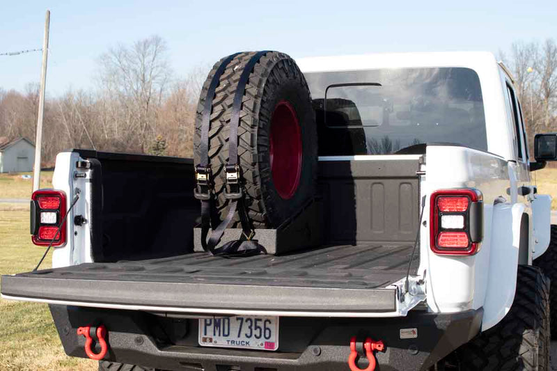 Load image into Gallery viewer, Fishbone Offroad Universal In-Bed Tire Carrier FB21301
