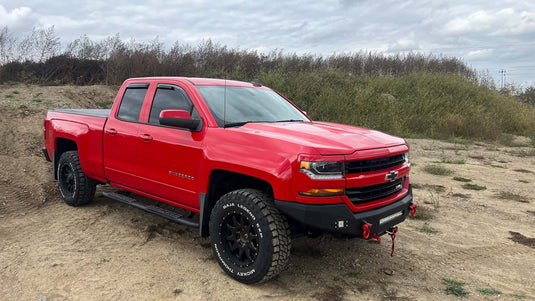 Fishbone Offroad Oval Side Steps for 2014-2019 GM Pickups FB21382