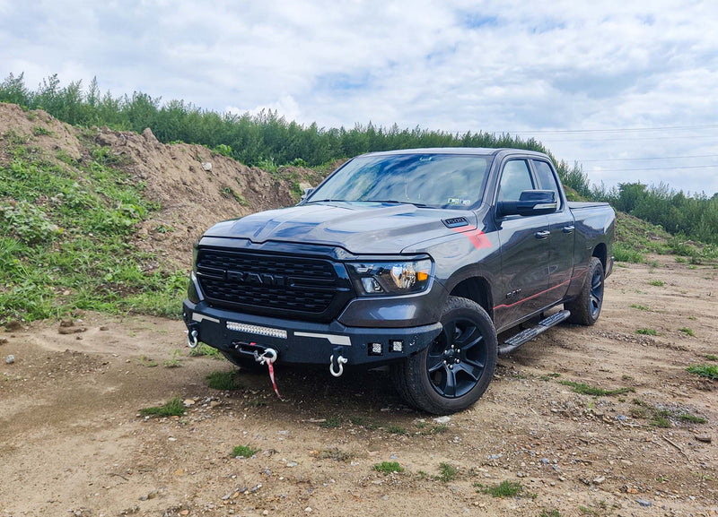 Load image into Gallery viewer, Fishbone Offroad Pike Front Bumper for 2019-2024 Dodge Ram FB22400

