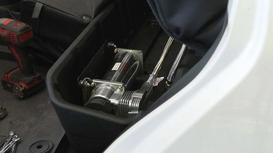 Fishbone Offroad Rear Under-Seat Compressor Mount for 2019 & Up Jeep Gladiator FB25463