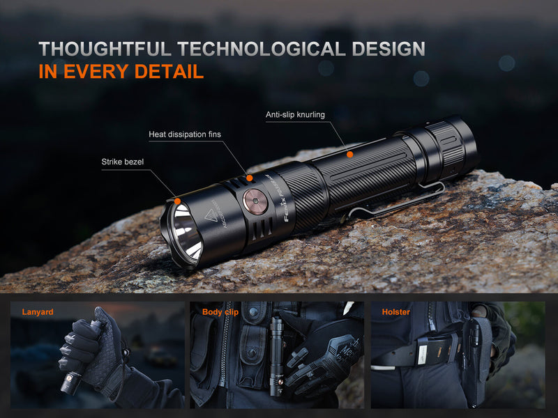 Load image into Gallery viewer, Fenix PD35R ACE Multi-mode Tactical Flashlight + FREE CL01 Mini Lantern
