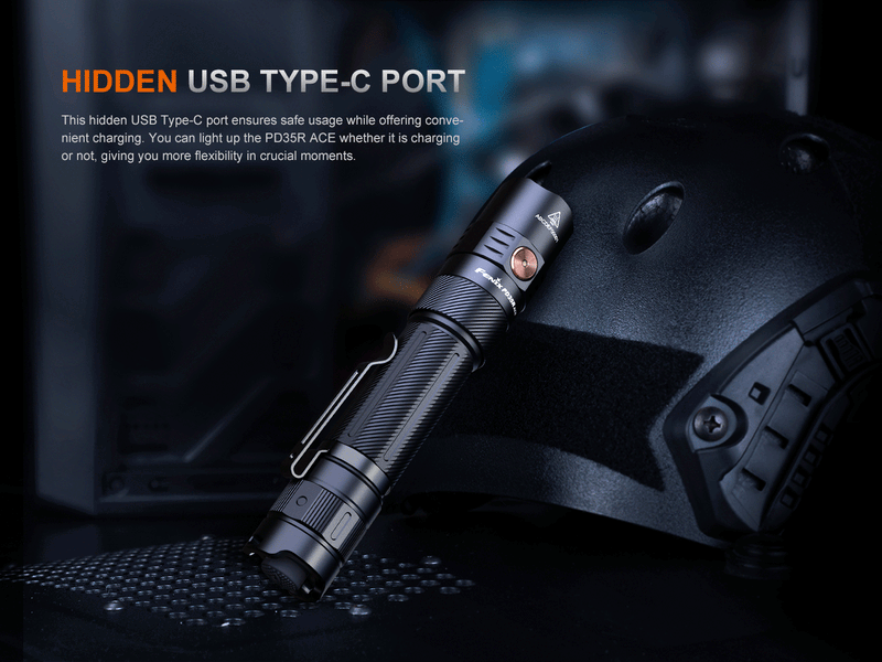 Load image into Gallery viewer, Fenix PD35R ACE Multi-mode Tactical Flashlight + FREE CL01 Mini Lantern
