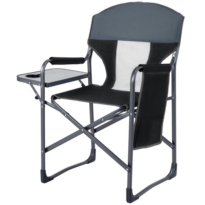 Load image into Gallery viewer, Folding Camping Chair with Cup Holder and Storage Pocket
