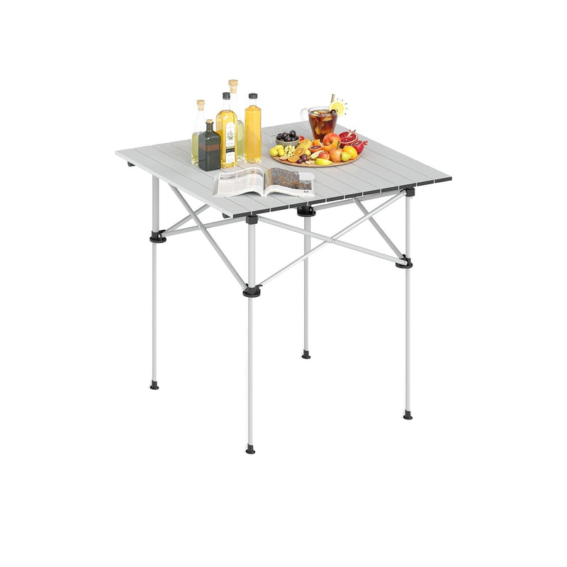 Load image into Gallery viewer, Folding Roll-up Camping Table with Metal Legs
