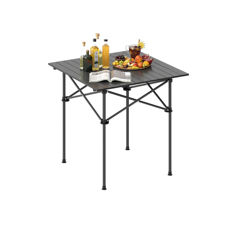 Load image into Gallery viewer, Folding Roll-up Camping Table with Metal Legs
