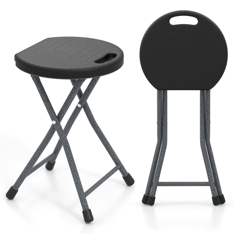 Load image into Gallery viewer, Folding Stool with Built-in Handle for Adults
