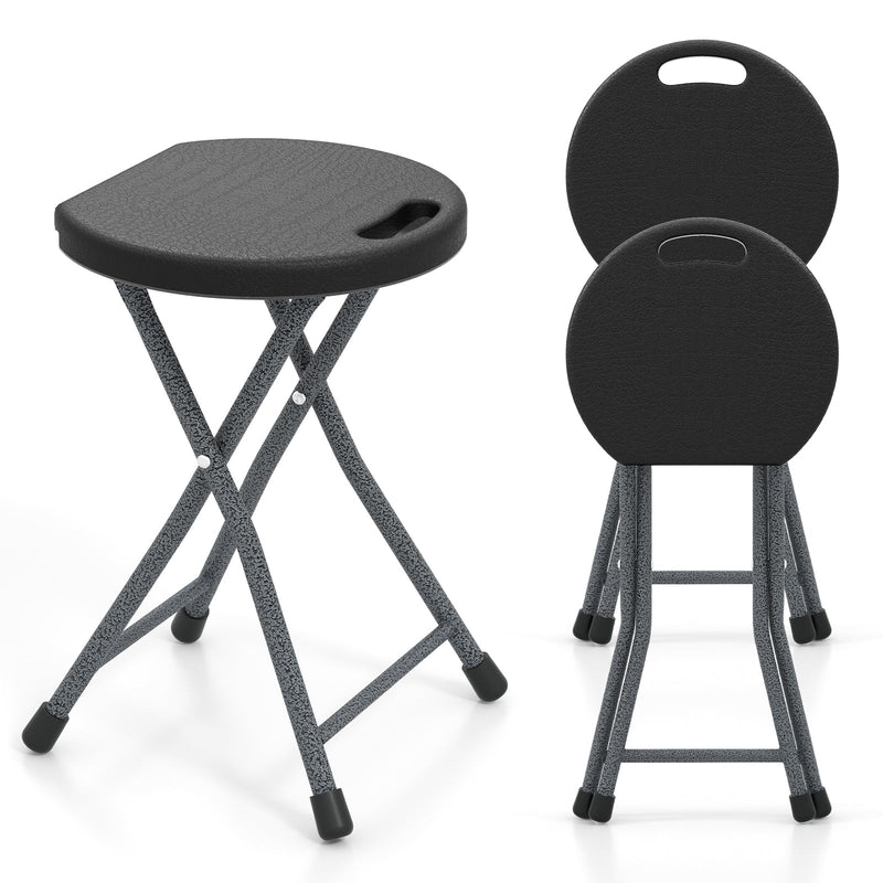 Load image into Gallery viewer, Folding Stool with Built-in Handle for Adults
