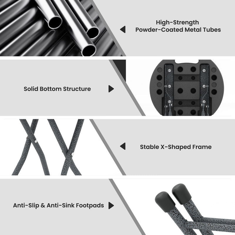 Load image into Gallery viewer, Folding Stool with Built-in Handle for Adults
