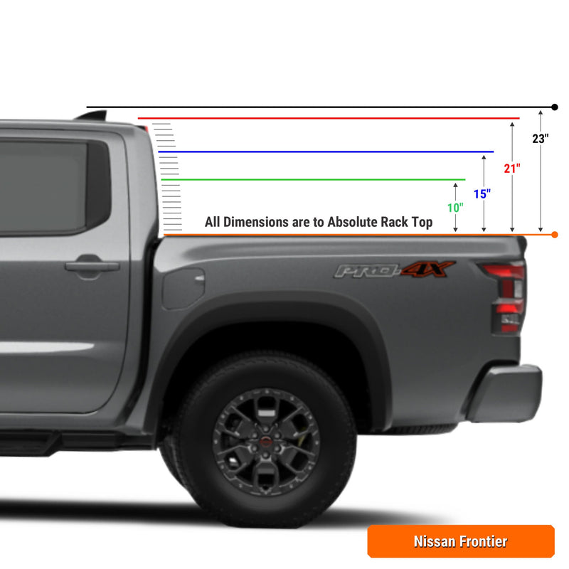 Load image into Gallery viewer, XTR1 Bed Rack for Retrax XR Cover - Nissan Frontier
