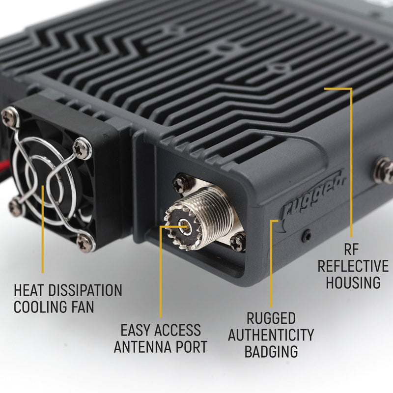 Load image into Gallery viewer, Radio Kit Lite - Rambler G4 GMRS Band Mobile Radio with Stealth Antenna
