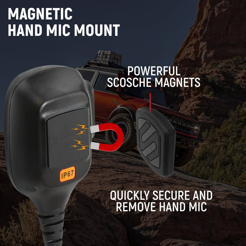 Load image into Gallery viewer, Radio Kit Lite - Rambler G4 GMRS Band Mobile Radio with Stealth Antenna
