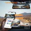 WOLFBOX G900 TriPro Bumper Version 3 Channel Rearview Mirror