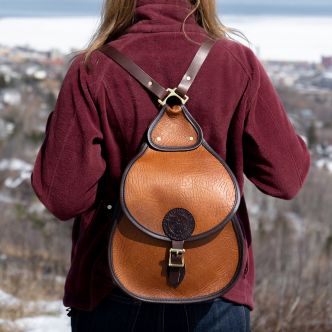 Load image into Gallery viewer, Bison Leather Lady Slipper Pack
