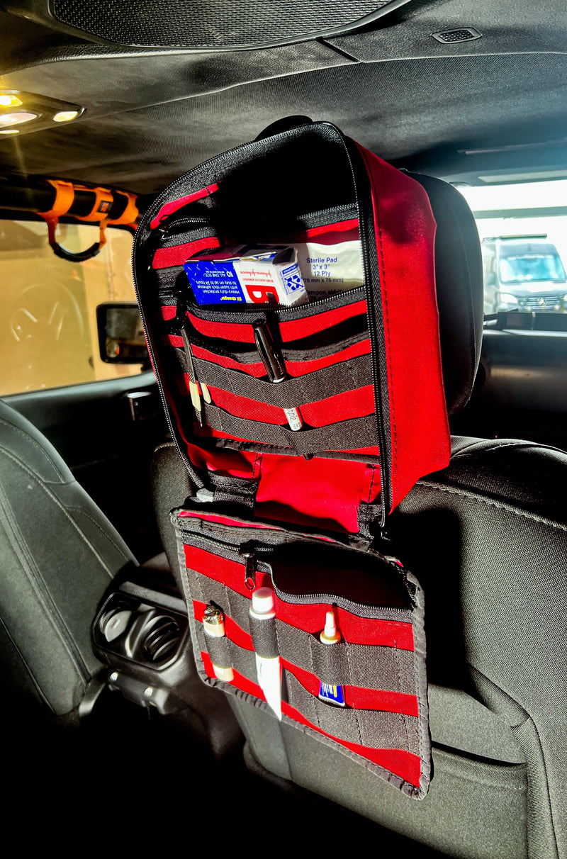 Load image into Gallery viewer, First Aid Kit Headrest Pouch - IFAK
