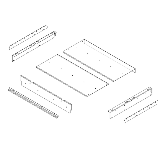 Grenadier Slide Floor Drawer Top (Part B)