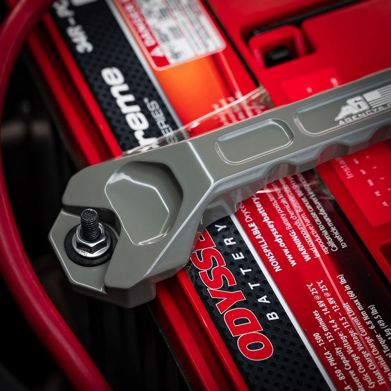 Load image into Gallery viewer, Toyota / Lexus Billet Battery Hold Down Bar
