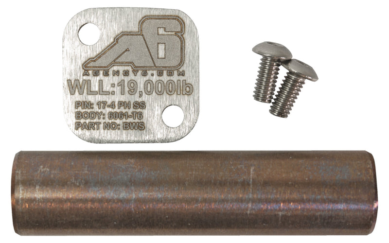 Load image into Gallery viewer, Billet Winch Shackle - Black

