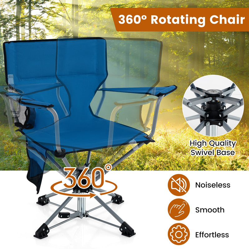 Load image into Gallery viewer, 360° Swivel Hunting Chair Portable Foldable
