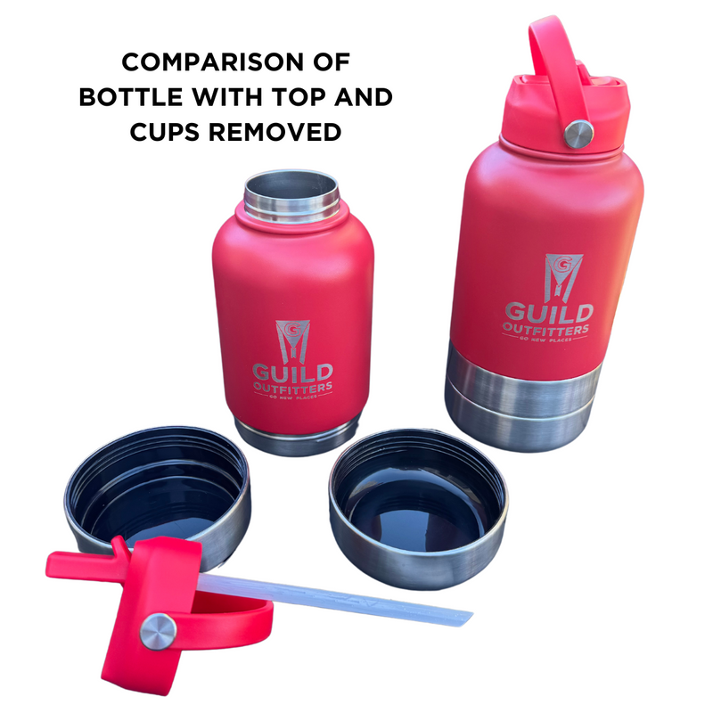 Load image into Gallery viewer, GUILD Water Bottle with Cups / Bowls
