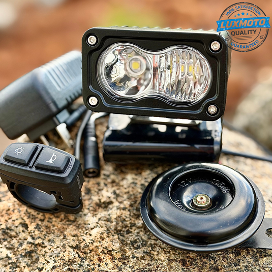 🔥BEST SELLER🔥 RECHARGEABLE Baja Light & Horn  [COMES WITH BATTERY & CHARGER!]