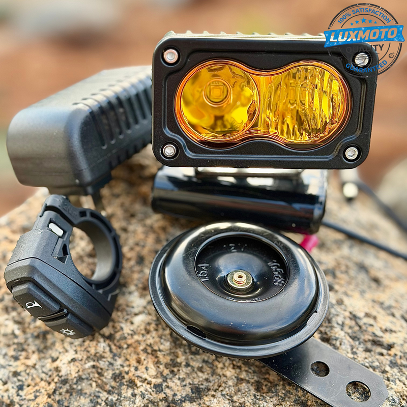 Load image into Gallery viewer, 🔥BEST SELLER🔥 RECHARGEABLE Baja Light &amp; Horn  [COMES WITH BATTERY &amp; CHARGER!]
