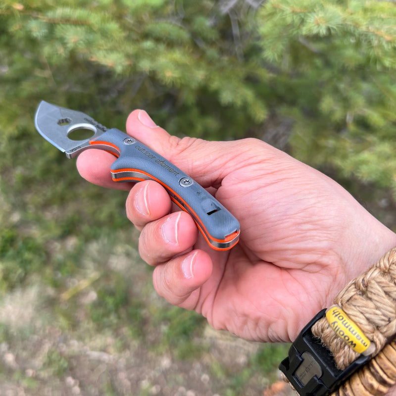 Load image into Gallery viewer, Contour Feather Adventure Survival Knife
