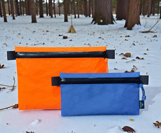 XPac Flat Pouch With RFID Lining– Ultralight Travel Wallet & Organizer for Hiking, Backpacking and EDC