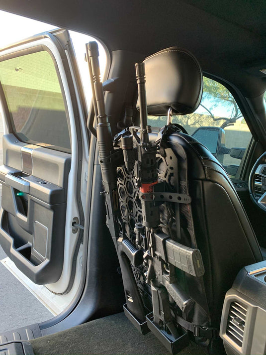 Shotgun and Rifle Mount - Vehicle Seat Back Mounting Kit