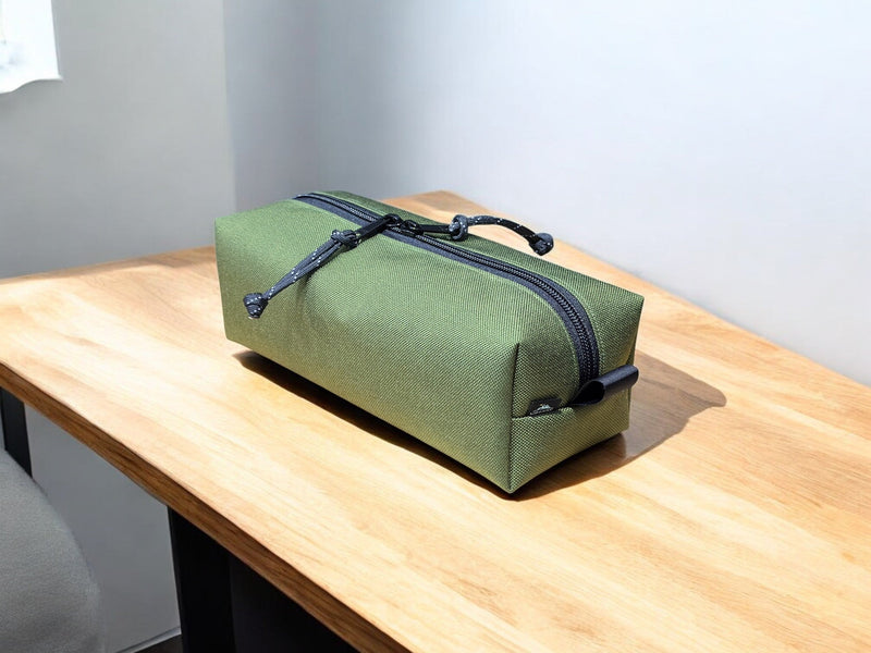 Load image into Gallery viewer, Timberline Series Cordura® Dopp Kit – Handmade Toiletry &amp; Utility Bag (9"x4"x3")
