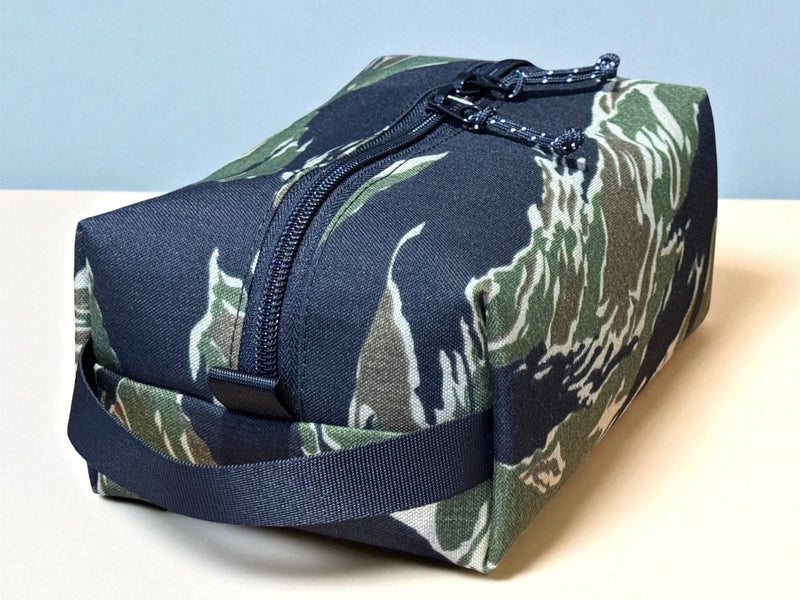Load image into Gallery viewer, Timberline Series Cordura® Dopp Kit – Handmade Toiletry &amp; Utility Bag (9"x4"x3")
