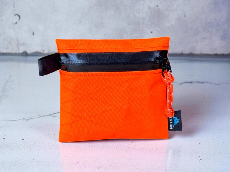 Load image into Gallery viewer, Ascent Series 3x3x1 X-Pac® Zipper Pouch – Ultralight Waterproof Wallet &amp; Compact Gear Organizer for EDC, Hiking &amp; Travel
