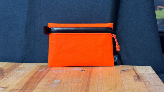 XPac Flat Pouch With RFID Lining– Ultralight Travel Wallet & Organizer for Hiking, Backpacking and EDC