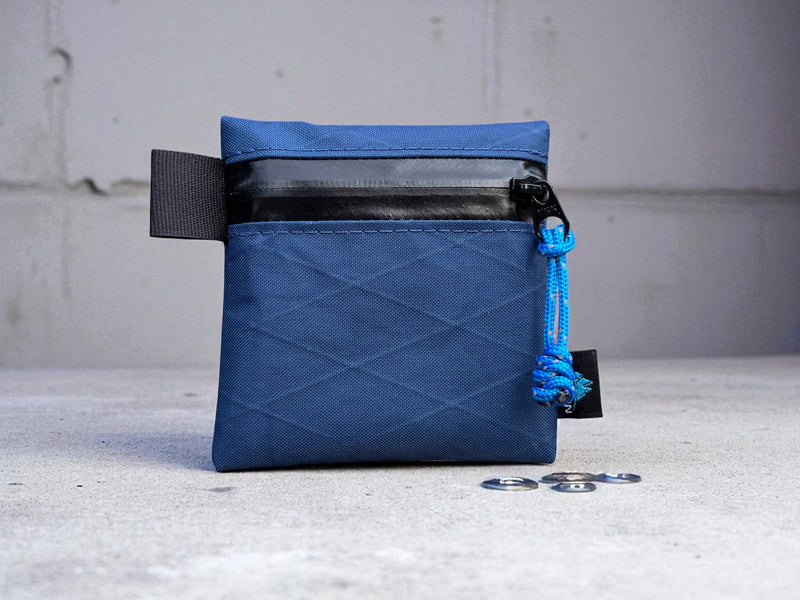 Load image into Gallery viewer, Ascent Series 3x3x1 X-Pac® Zipper Pouch – Ultralight Waterproof Wallet &amp; Compact Gear Organizer for EDC, Hiking &amp; Travel

