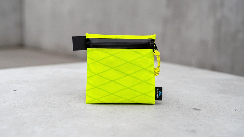 Load image into Gallery viewer, Ascent Series 3x3x1 X-Pac® Zipper Pouch – Ultralight Waterproof Wallet &amp; Compact Gear Organizer for EDC, Hiking &amp; Travel

