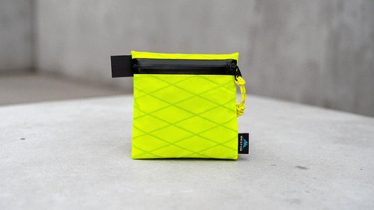 Ascent Series 3x3x1 X-Pac® Zipper Pouch – Ultralight Waterproof Wallet & Compact Gear Organizer for EDC, Hiking & Travel