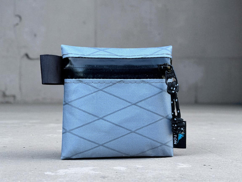 Load image into Gallery viewer, Ascent Series 3x3x1 X-Pac® Zipper Pouch – Ultralight Waterproof Wallet &amp; Compact Gear Organizer for EDC, Hiking &amp; Travel
